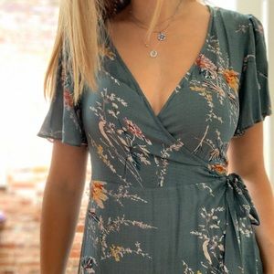 Francesca’s Wrap Dress